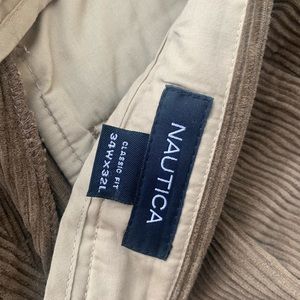 Nautica Thick Cord Pants 34/32
